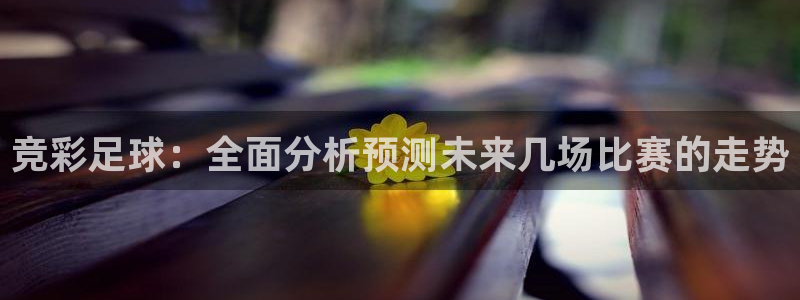 竞彩足球：全面分析预测未来几场比赛的走势